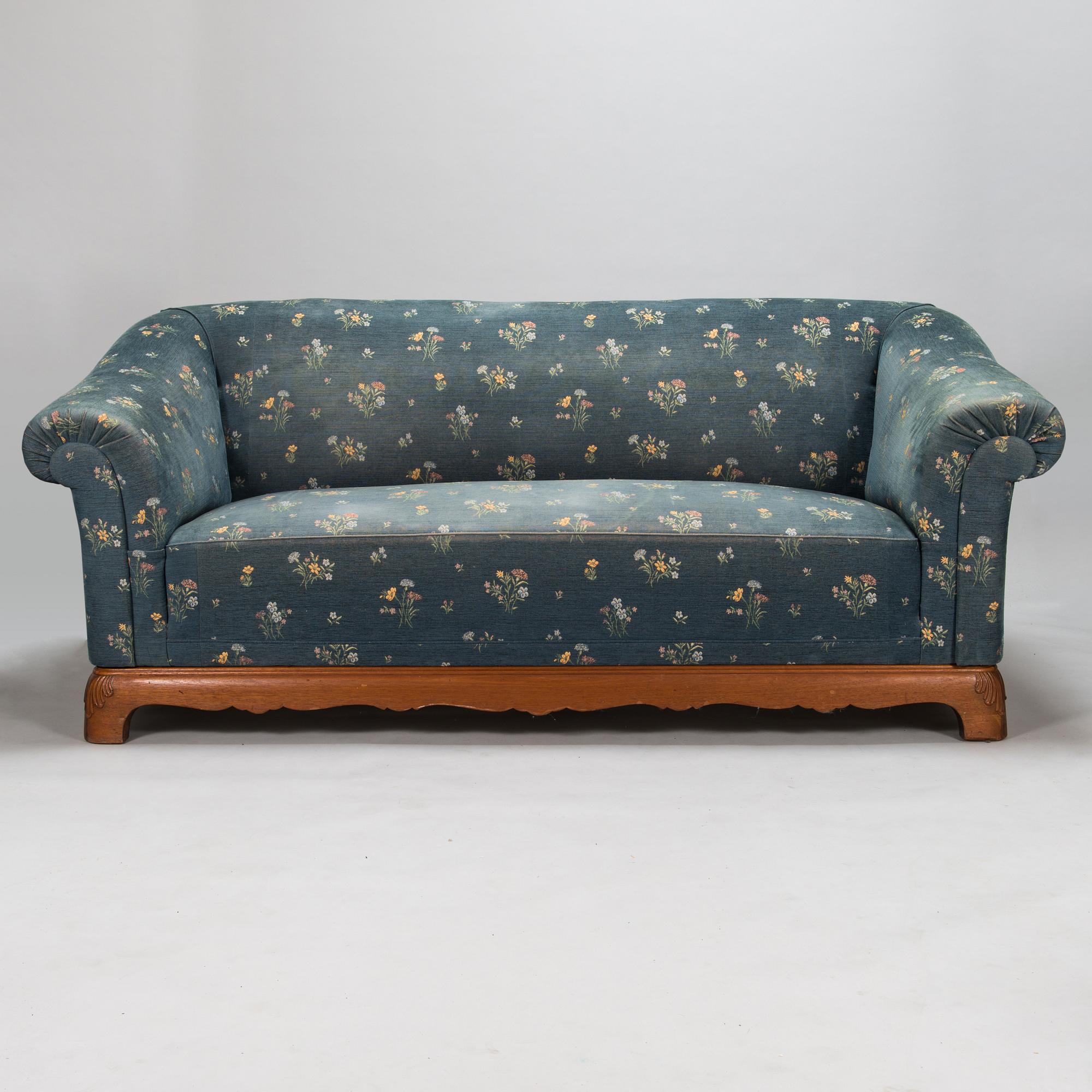 A 1920's sofa.