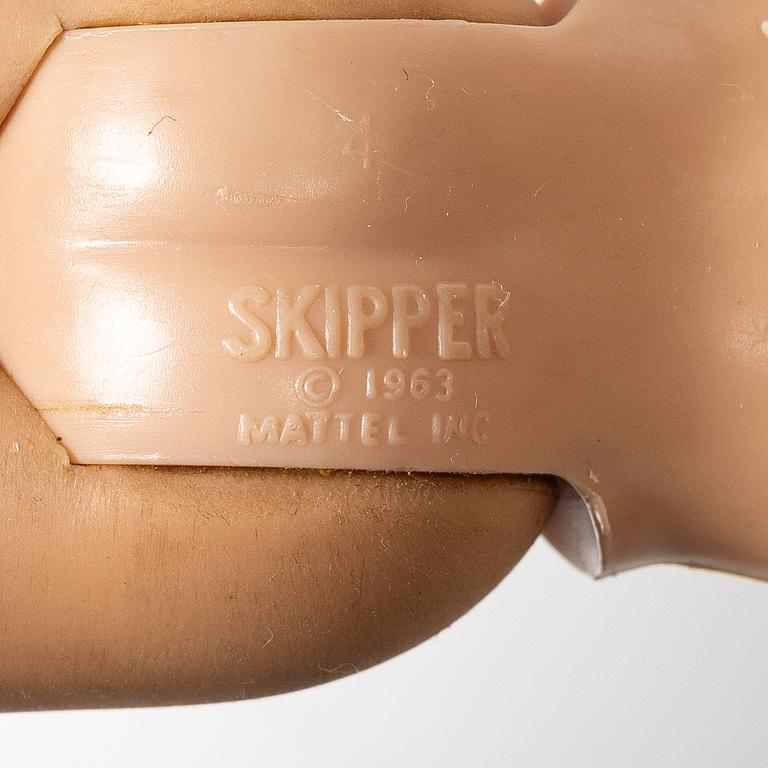 Barbie dolls, 6 pcs, 1960s, Mattel.