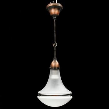 TAKLAMPA, "Luzette", Peter Behrens, för AEG (Allgemeine Electricitäts-Gesellschaft), 1900-talets första hälft.