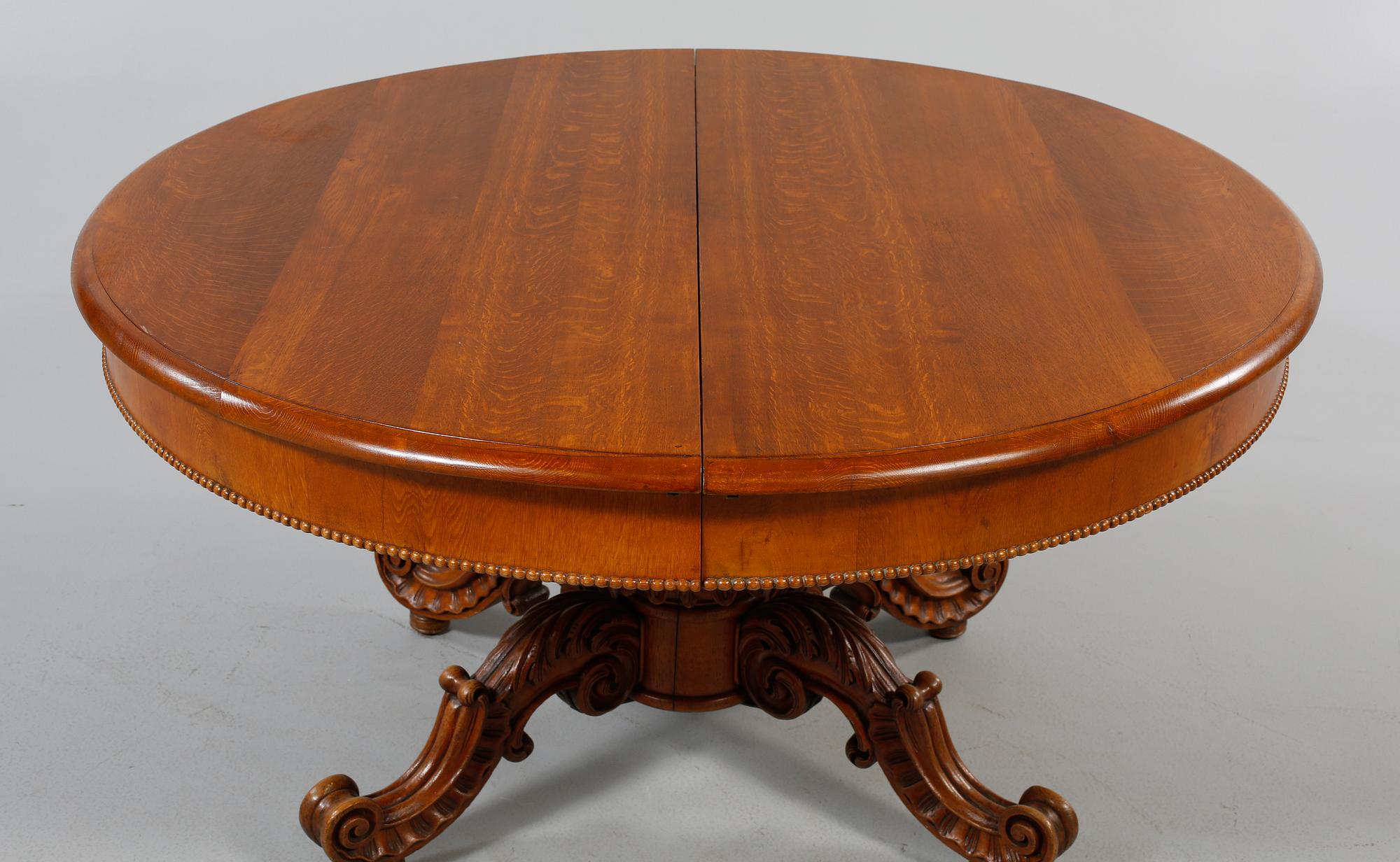 MATBORD, 1800-talets slut.