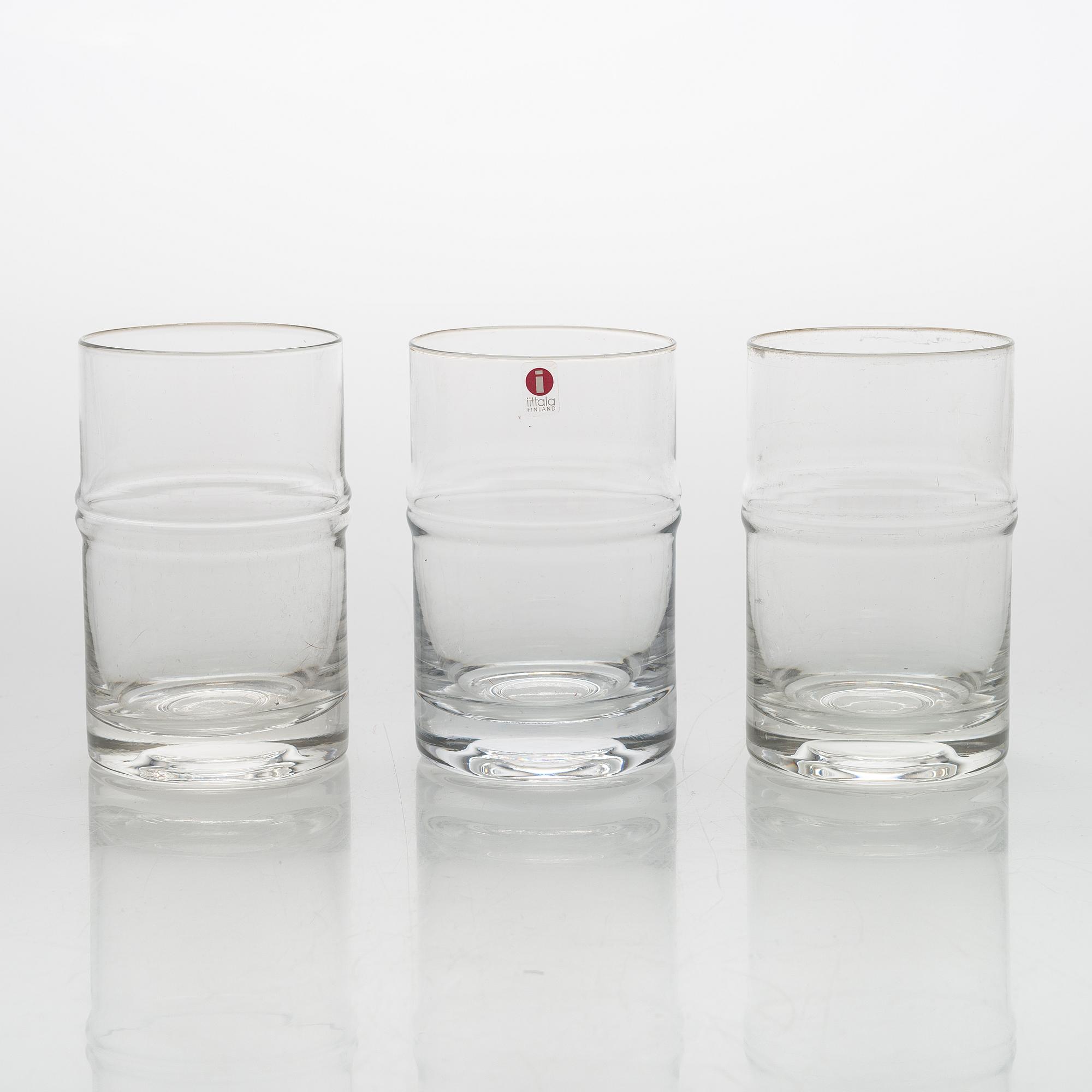 Timo Sarpaneva, set of 51 'Pisaranrengas' (Expanding rings) 2054 glasses for Iittala.