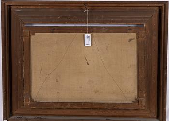 Unknown artist, Forest landscape, Denmark, 19th century.