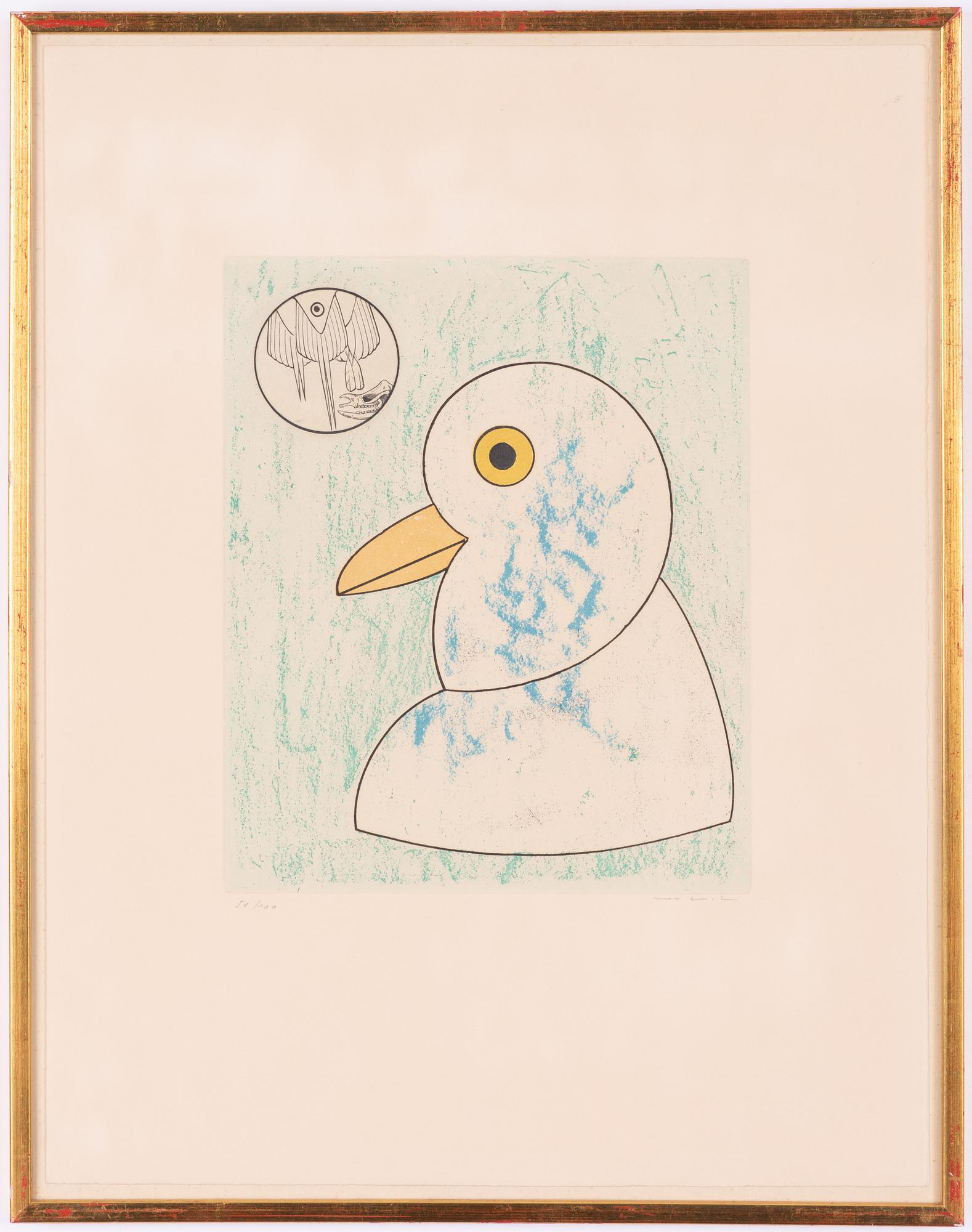 Max Ernst,  "Oiseaux en péril".