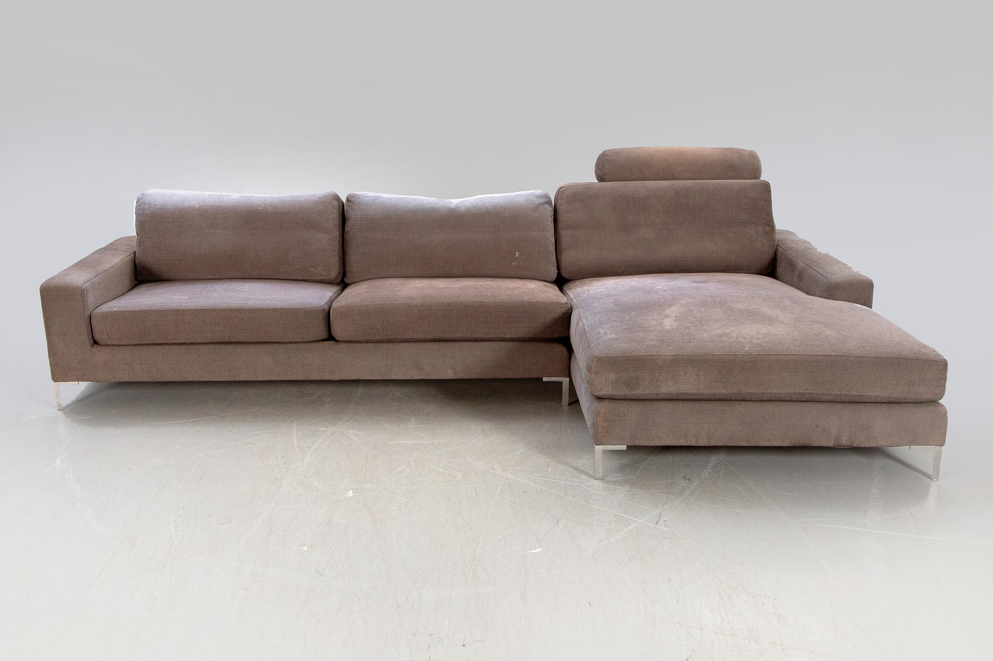 Ihreborn, sofa with divan, contemporary.