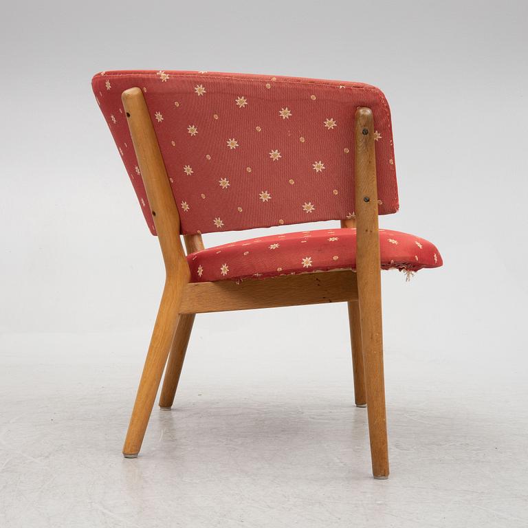 Jörgen and Nanna Ditzel, a pair of armchairs, 'Kitani ND-01', Willadsen, Vejen, 1950's.