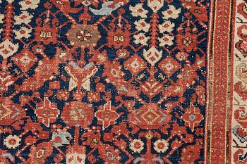 A runner, antique, Malajir, ca 510 x 147 cm.