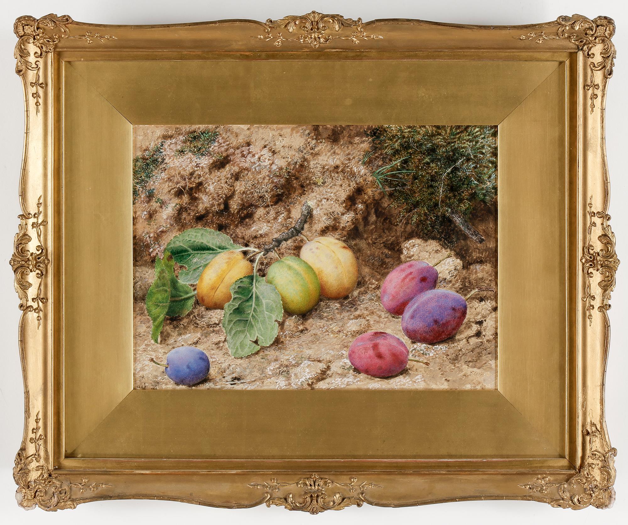 JOHN SHERRIN, akvarell, otydligt signerad.