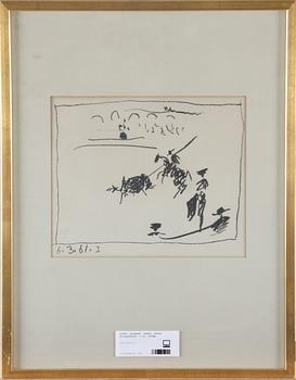 PICASSO, PABLO, efter. Litografier, 3 st, osign.