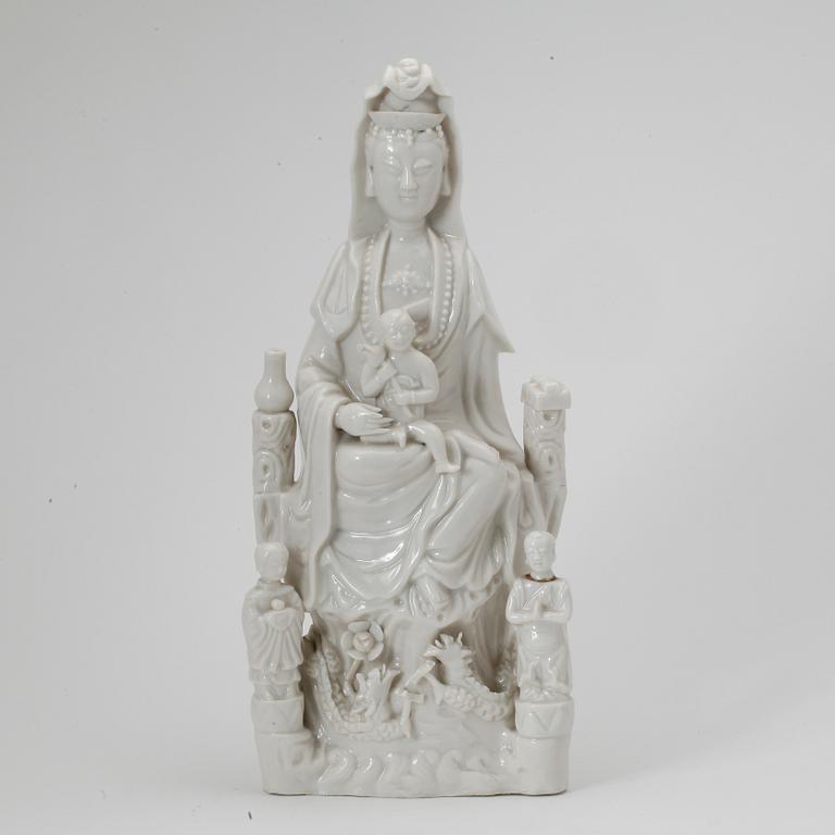 FIGURIN, blanc de chine, Kina 1800-tal.