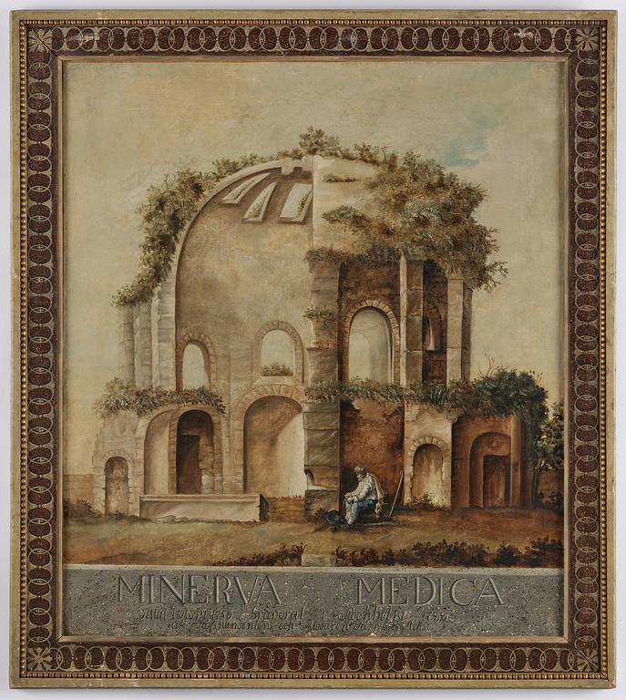 Carl Magnus Berggren, "Minerva Medica" (After J E Rehn 1717-1793).