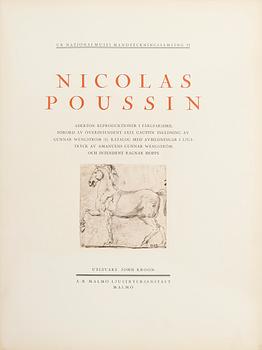 MAPP med 18 reproduktioner av Nicolas Poussin, utgiven av John Kroon. Nr 180/400.