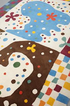 Josef Frank, A CARPET, "Matta nr II", handtufted, ca 248 x 172 cm, designed by Josef Frank for Svenskt Tenn around 1940.