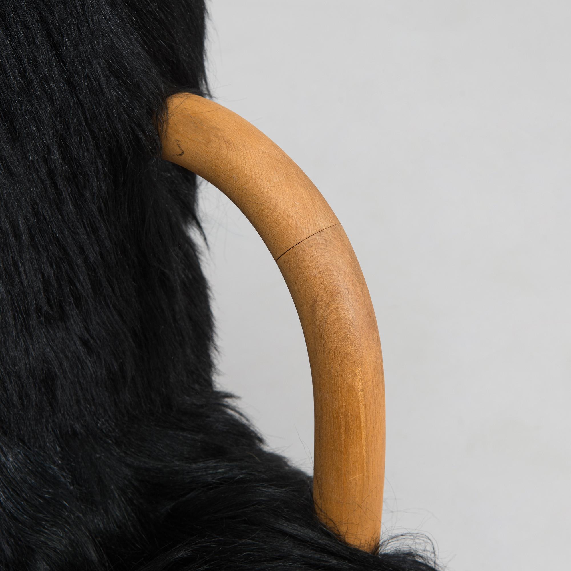 Fåtölj, Scandinavian Modern, "Clam chair"/"Muslinge", 1940/50-tal.