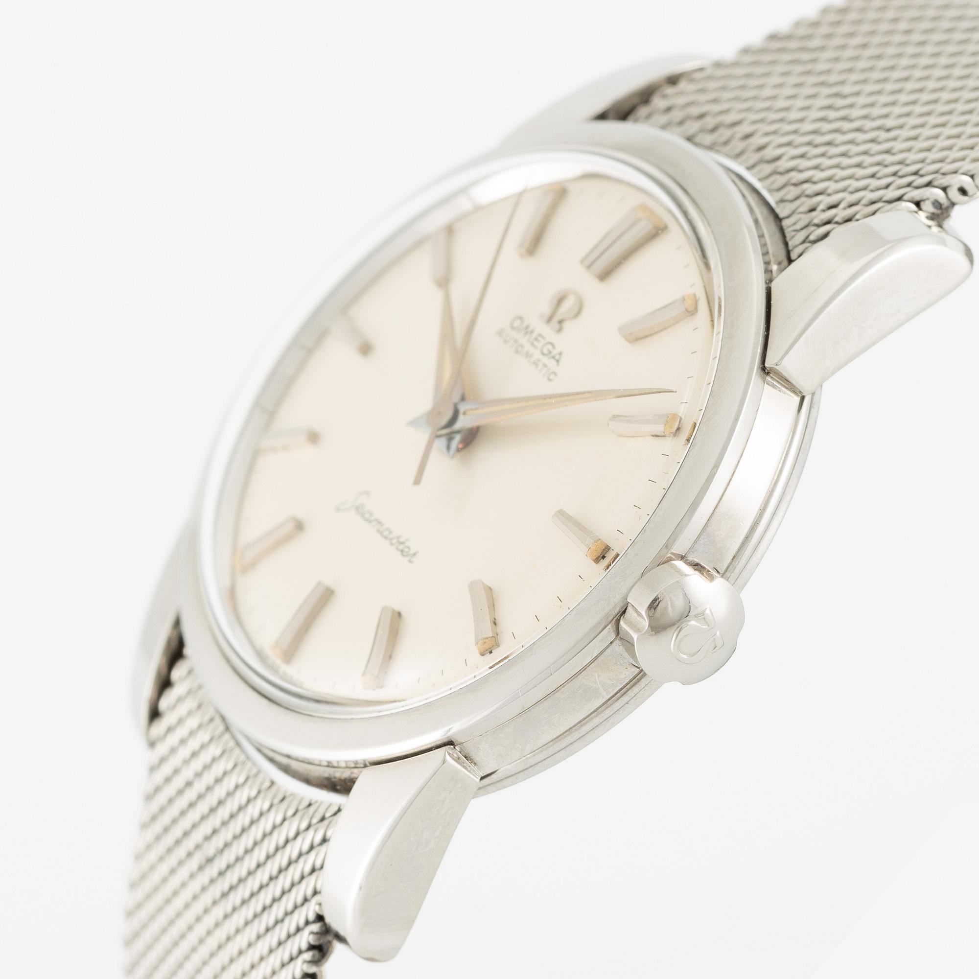 Omega, Seamaster, "Big Logo", wristwatch, 34 mm.