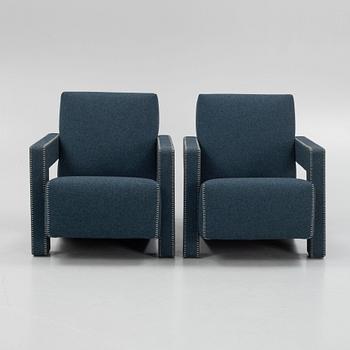 Gerrit Rietveld, fåtöljer, ett par, "Utrecht", Cassina.