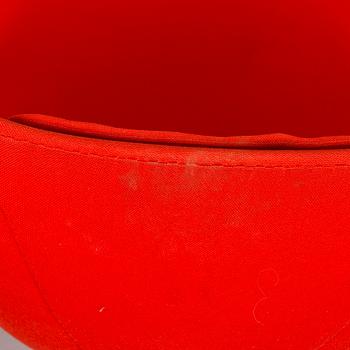 Arne Jacobsen, fåtölj "Ägget", Fritz Hansen, Danmark troligen 1970-tal.