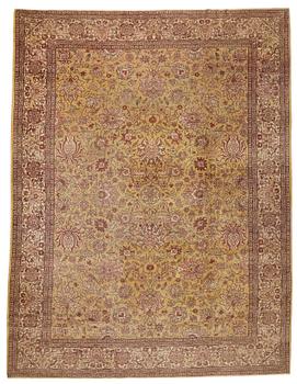 228. MATTO, a semi-antique Tabriz Ghannadi, ca 424,5 x 321,5 cm.