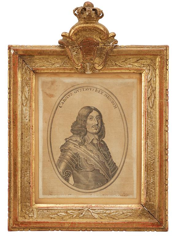 RAMAR, ett par. Gustavianska, 1700-talets slut.