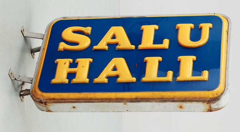 REKLAMSKYLT, neon, Kungsholms skyltfabrik Stockholm, 1960/70-tal.