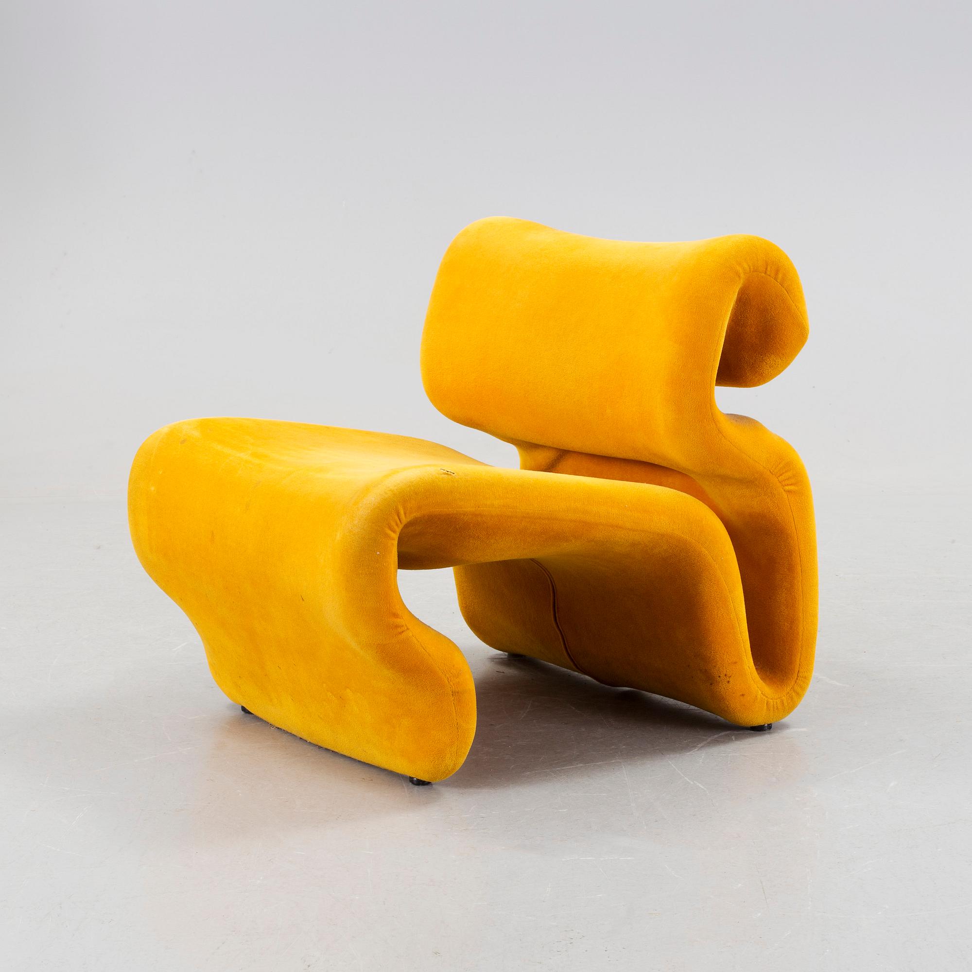 JAN EKSELIUS, fåtölj "Etcetera" för JOC möbler. Formgiven 1970.