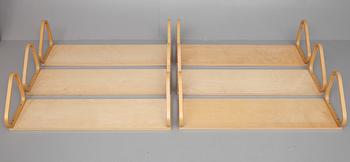 HYLLOR, 6 st, modell 112B, Alvar Aalto, 1900-talets slut.