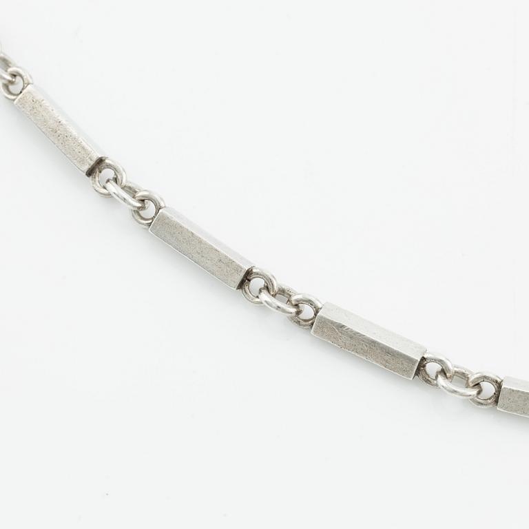 Wiwen Nilsson, a sterling silver necklace, Lund 1942.