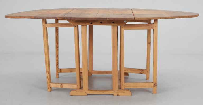 SLAGBORD, allmoge, 1800-tal.