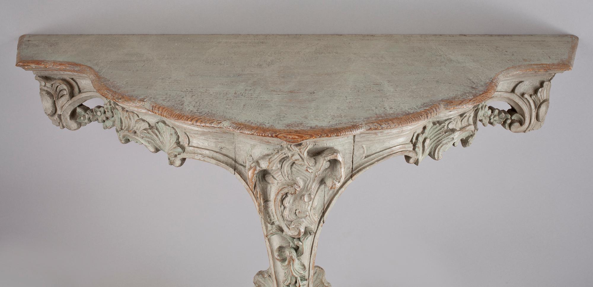 KONSOLBORD, rokoko, 1700-tal.