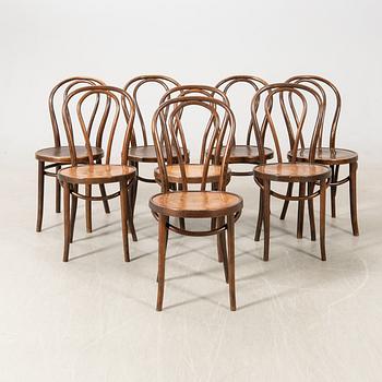 Chairs 8 pcs 20th century.