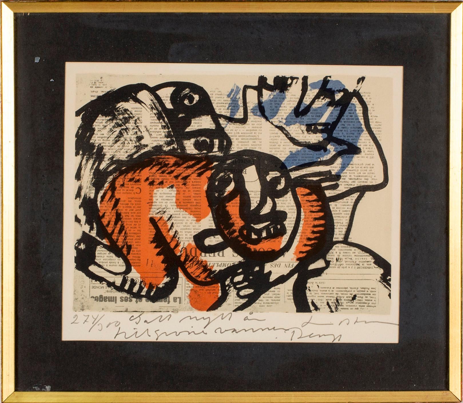 BENGT LINDSTRÖM, 2 stycken litografier, signerade och numrerad 91/300 respektive 274/310.