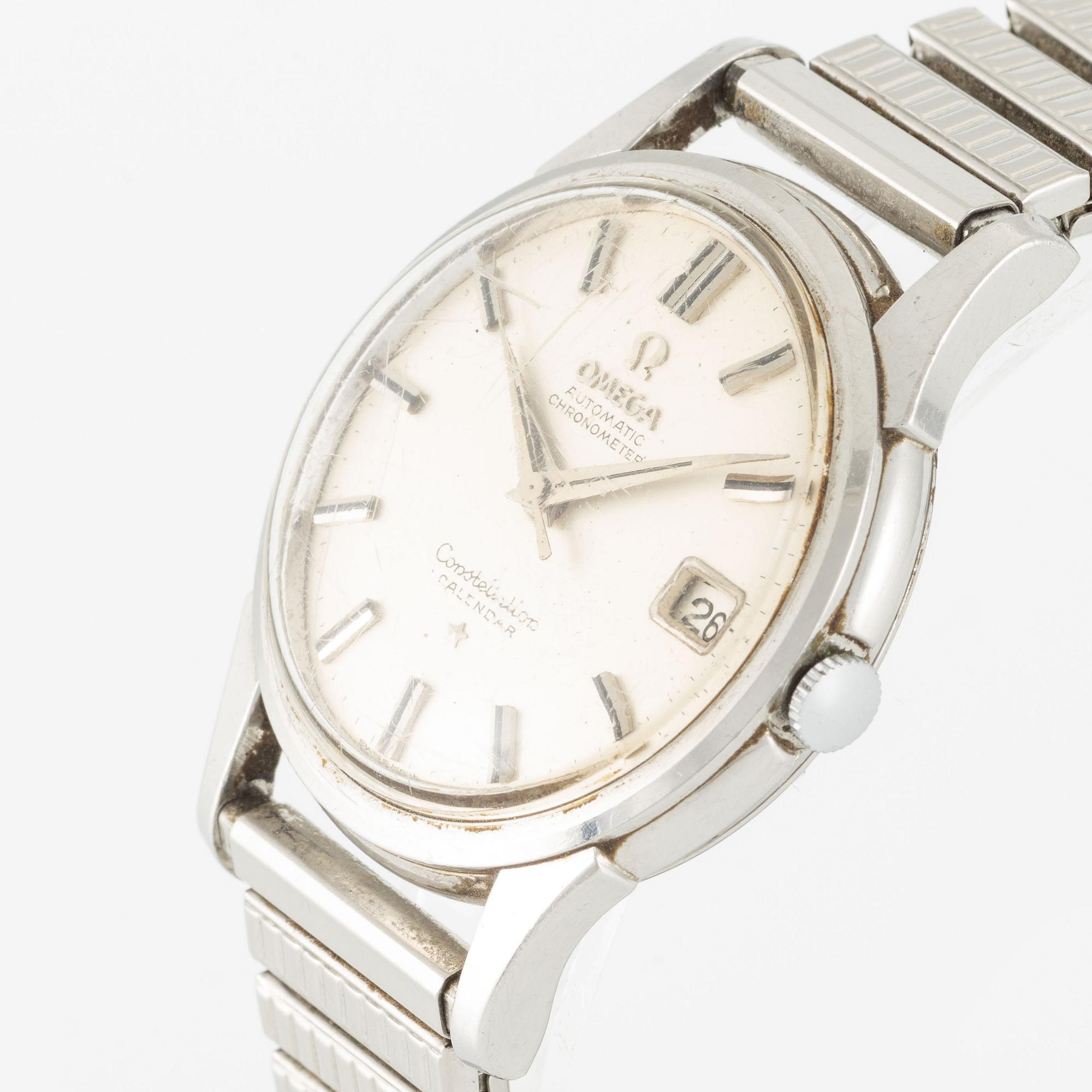 Omega, Constellation, wristwatch, 34.5 mm.
