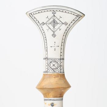 Calle Gran, stick, signed.