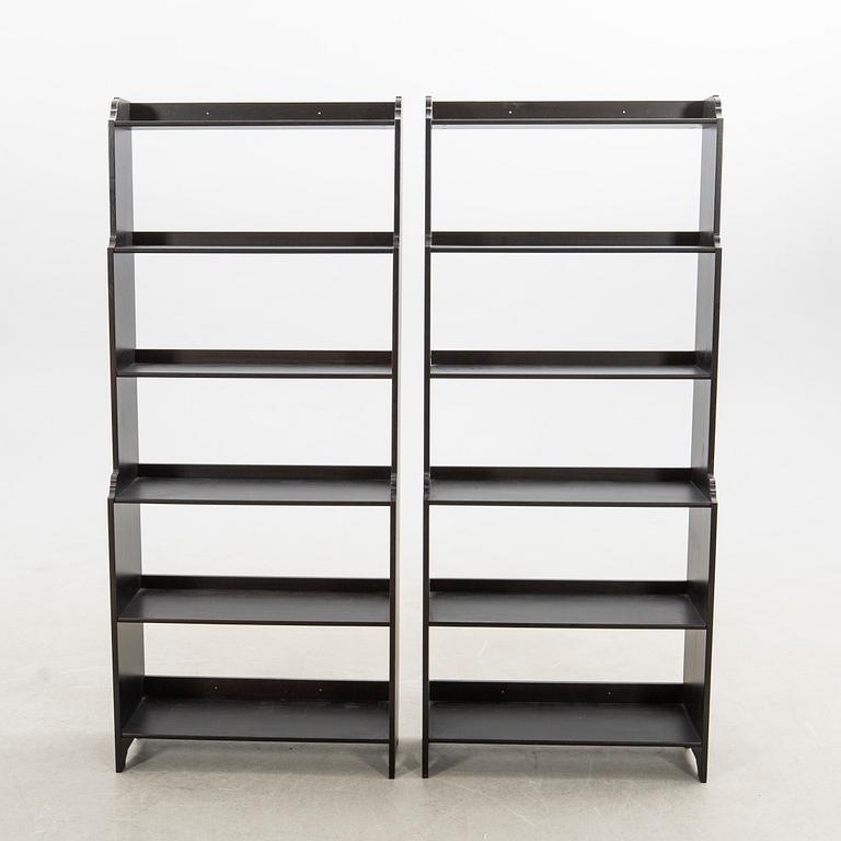 Bokhyllor, ett par, "Leksvik", IKEA.