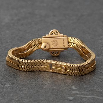 Jaeger-LeCoultre, "Sliding Bombé Wirework", ca 1950.