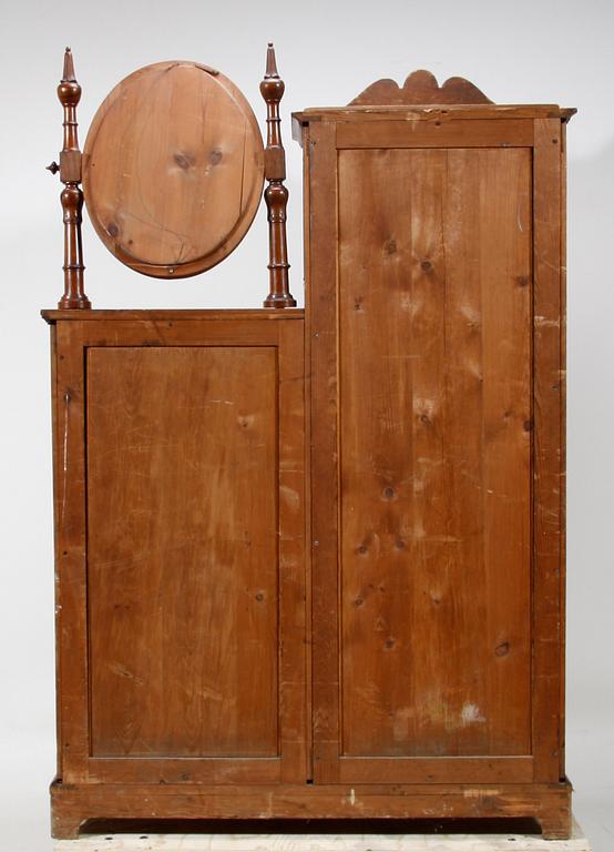 SEKRETÄRSKÅP, 1800-talets slut.