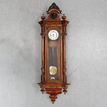 A Viennese Neo-Renaissance wall regulator clock, late 19th Century.