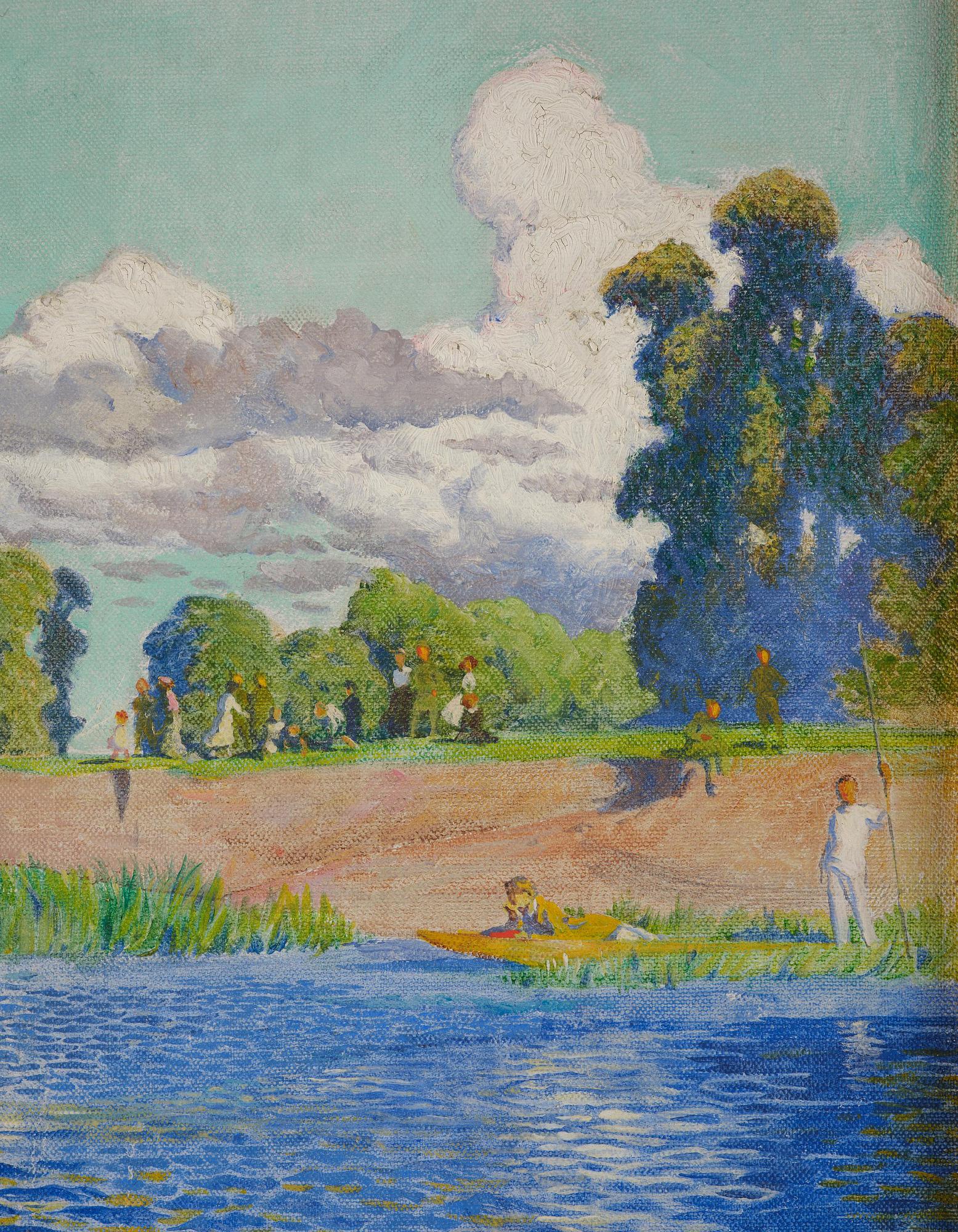 John Byam Liston Shaw, "The Regatta".