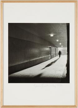 Gunnar Smoliansky, photograph signed and numbered 77/100.