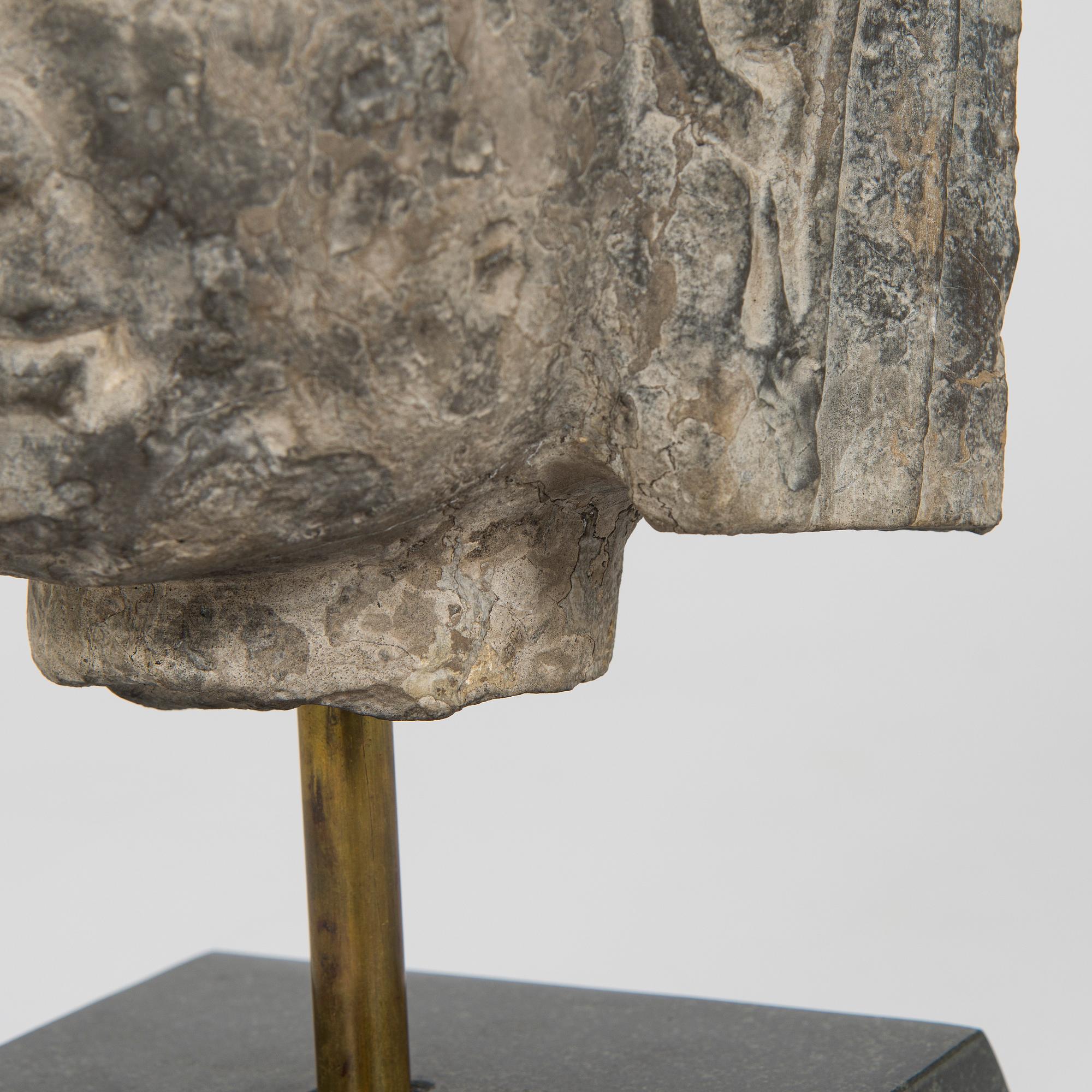 A well sculpted Ming style head of Guanyin, presumably 20th century.