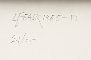 Lars Erik Falk, Red-black composition.