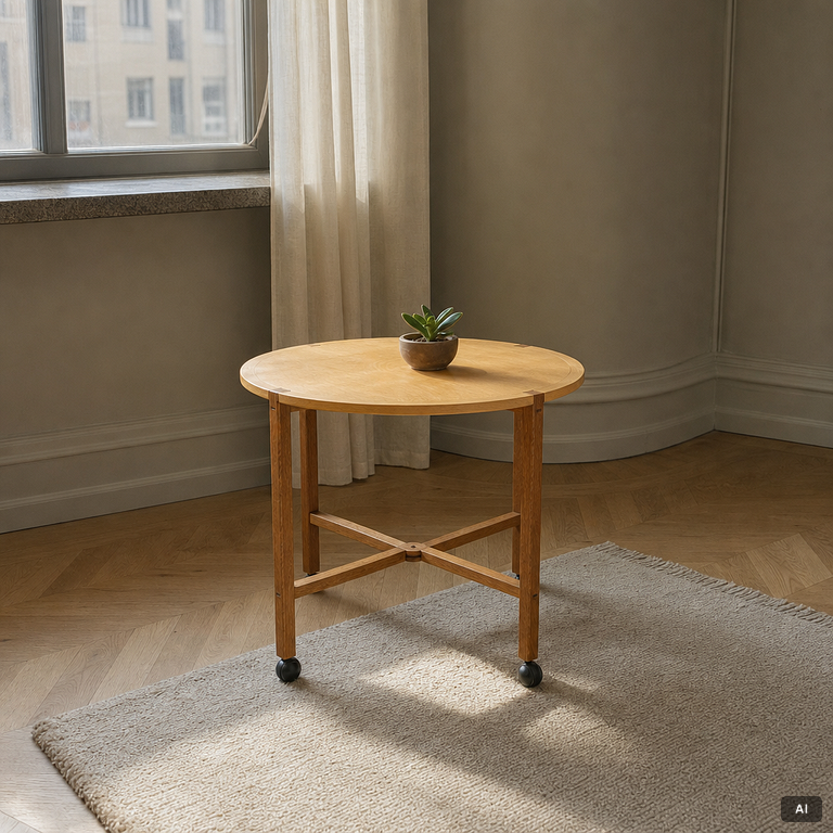 Christina Fürst, coffee table, “Kaskad”, Karl Andersson, late 20th century.