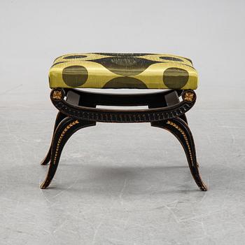 A Swedish empire stool.