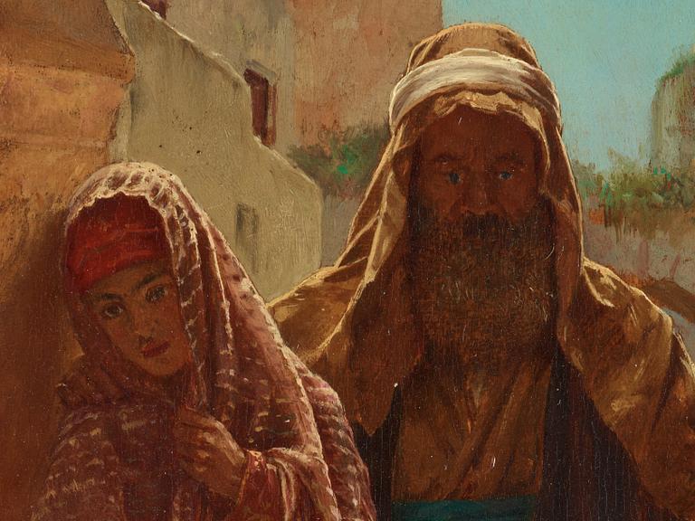 Rudolf Ernst, Inträde i palatset.