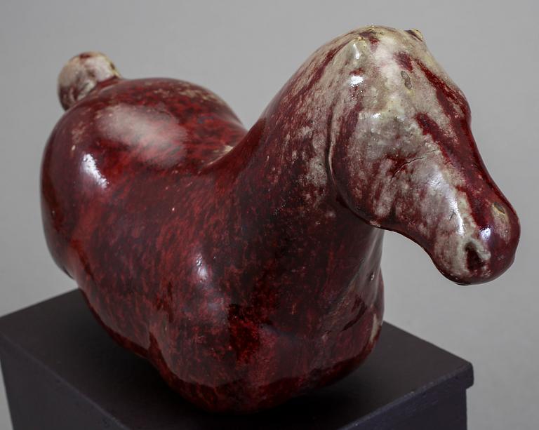 ULLA KRAITZ, skulptur, stengods, signerad undertill.