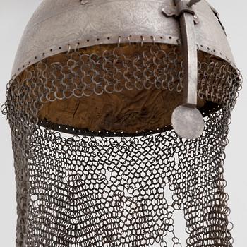 A Persian Khula Khud, 19th century.