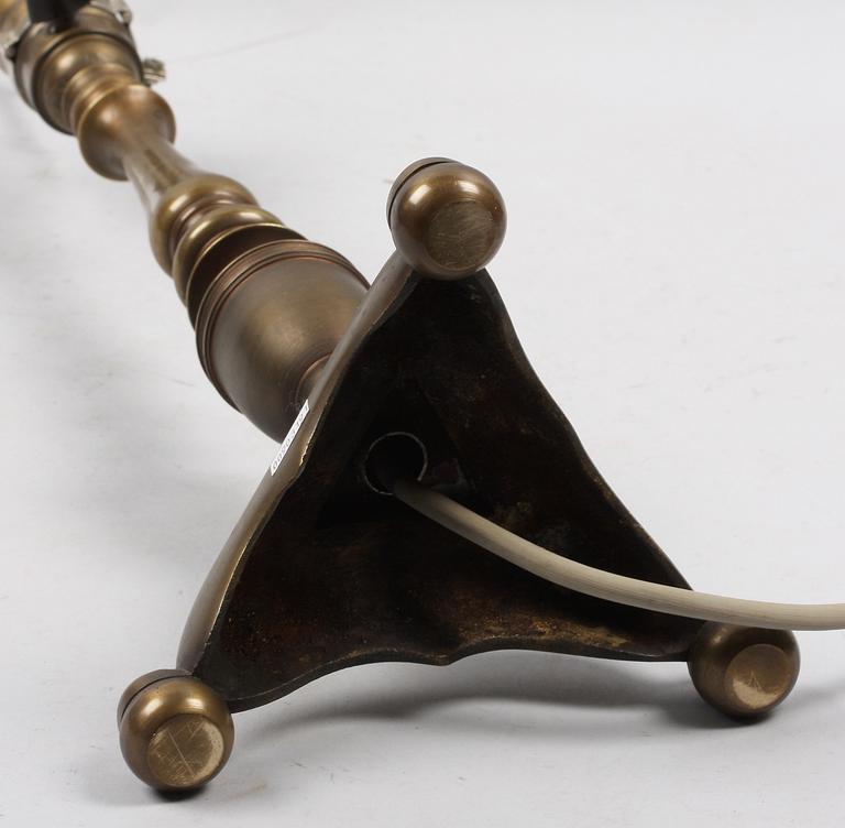 BORDSARMATUR, mässing, barockstil.