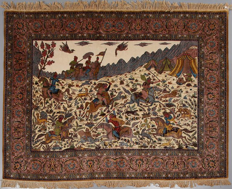 MATTA, Kashmir, Indien, ca 242x183 cm.
