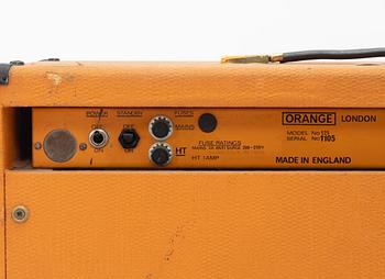 Orange, "Custom Reverb Twin",  gitarrförstärkare, modell 125, England, 1970-tal.