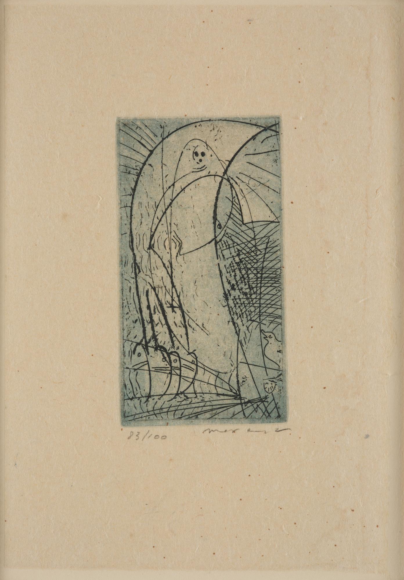 Max Ernst, "Oiseau vierge".
