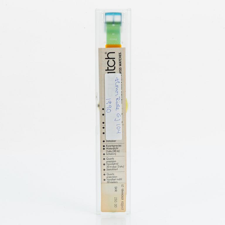 Swatch, Honor Ride, wristwatch, 34 mm.